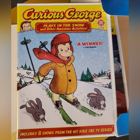 Boxed set of Curious George 4 DVDs $15 - Picture 3 of 7